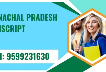 Arunachal Pradesh Transcript, Moi, Degree Certificate, 9599231630