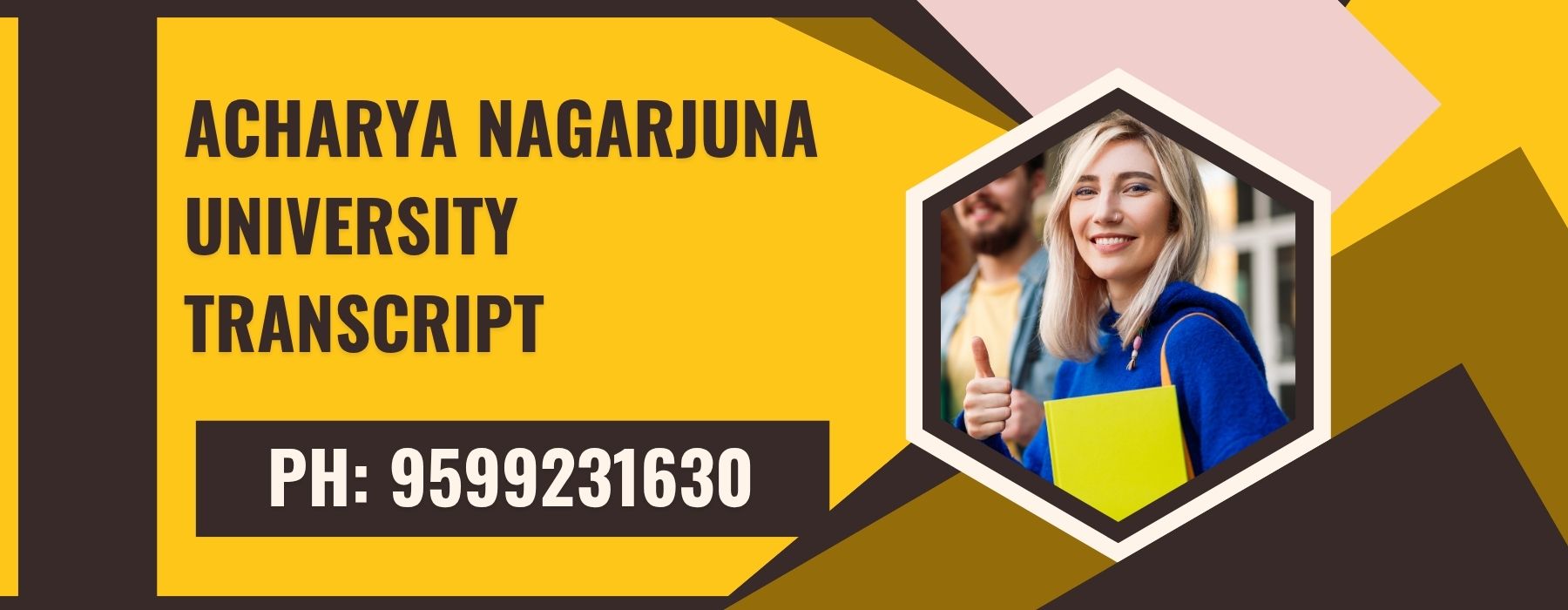Acharya Nagarjuna University Transcript, Moi, Degree Certificate 9599231630