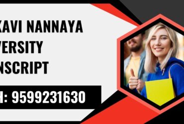 Adikavi Nannaya University Transcript, Moi, Degree Certificate  9599231630