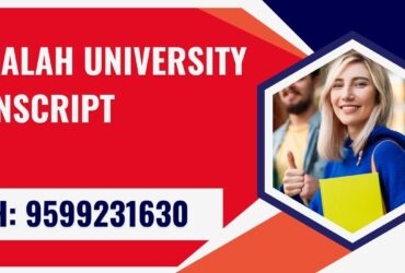 Al-falah University Transcript, Moi, Degree Certificat 9599231630