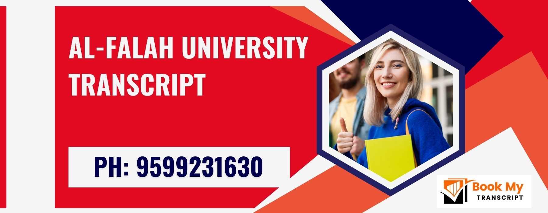 Al-falah University Transcript, Moi, Degree Certificat 9599231630
