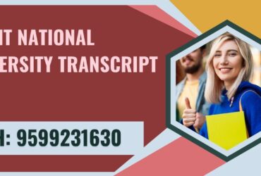 Anant National University Transcript, Moi, Degree Certificate, 9599231630