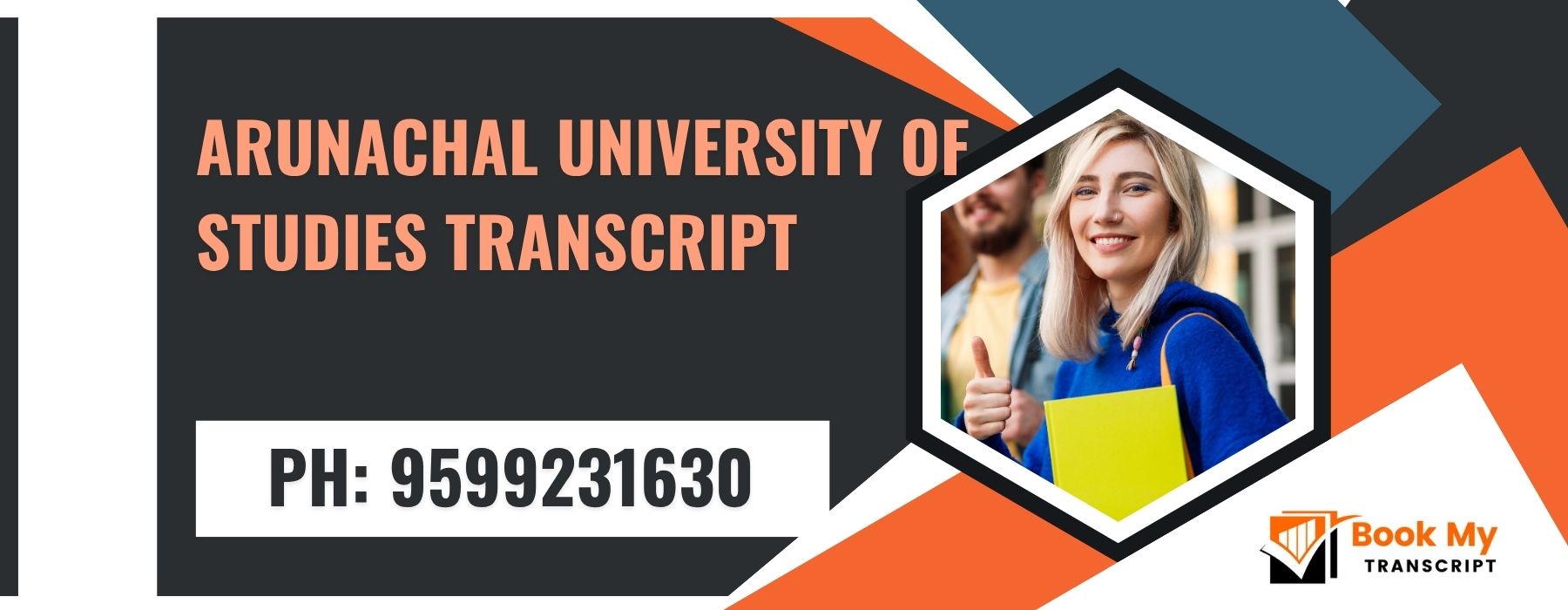 Arunachal University of Studies Transcript, Moi, Degree Certificate, 9599231630