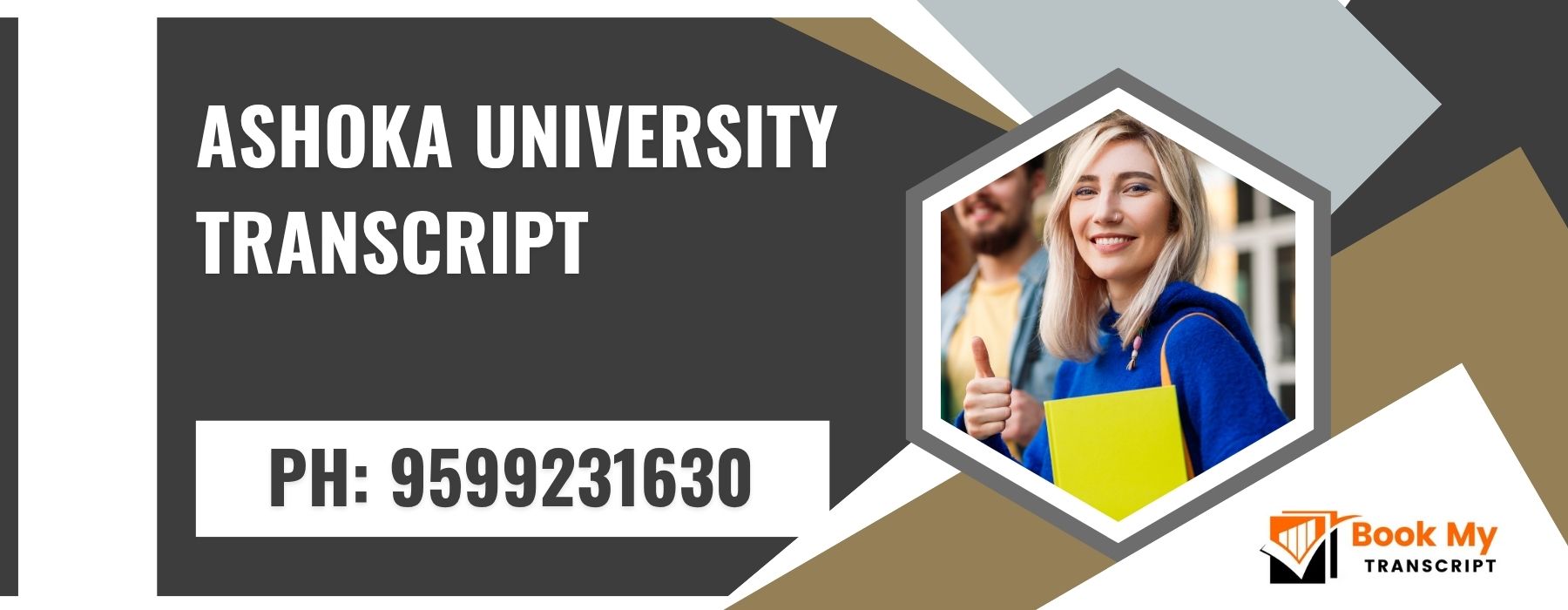 Ashoka University Transcript, Moi, Degree Certificate 9599231630