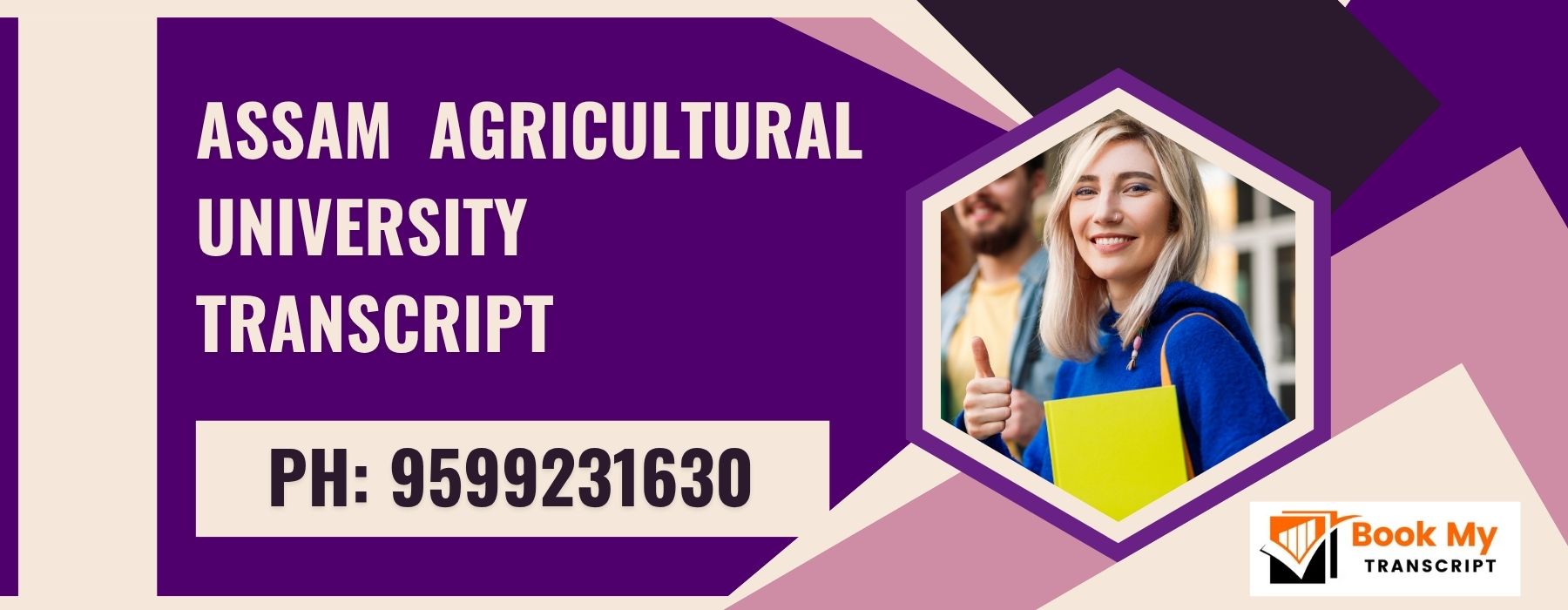 Assam Agricultural University Transcript, Moi, Degree Certificate,  9599231630