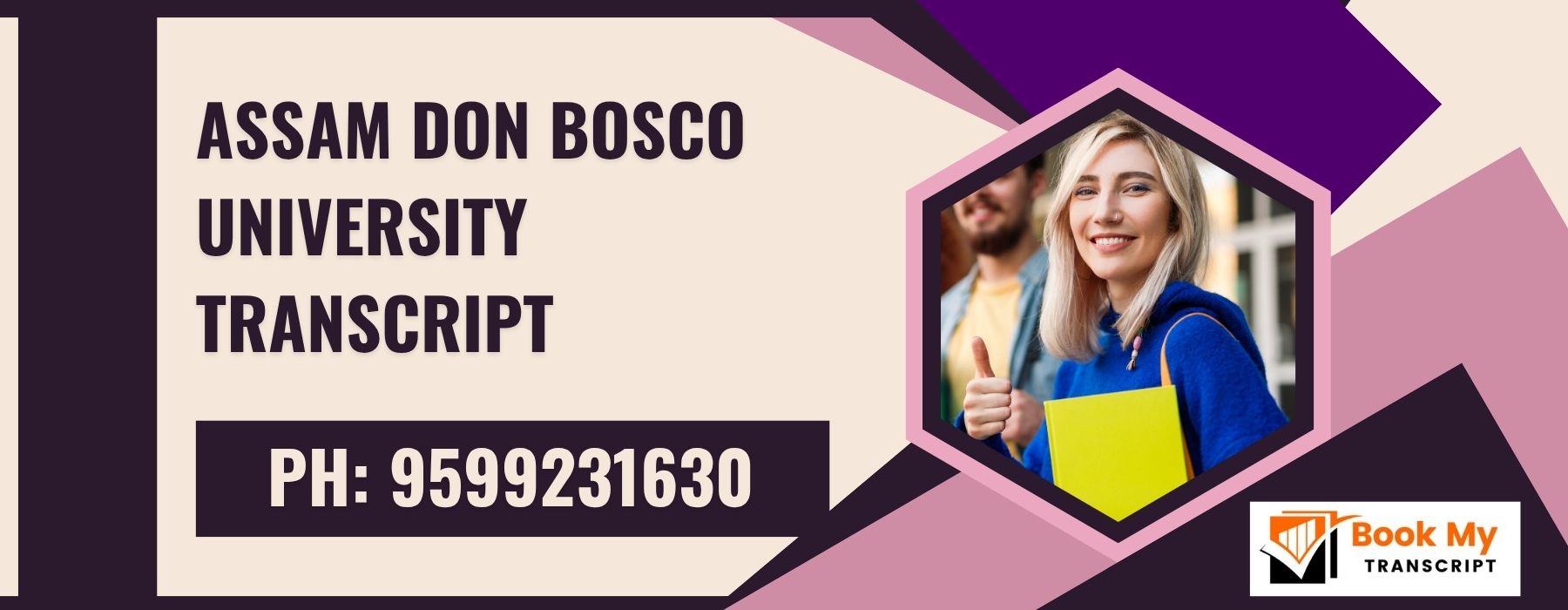 Assam Don Bosco University Transcript, Moi, Degree Certificate, 9599231630