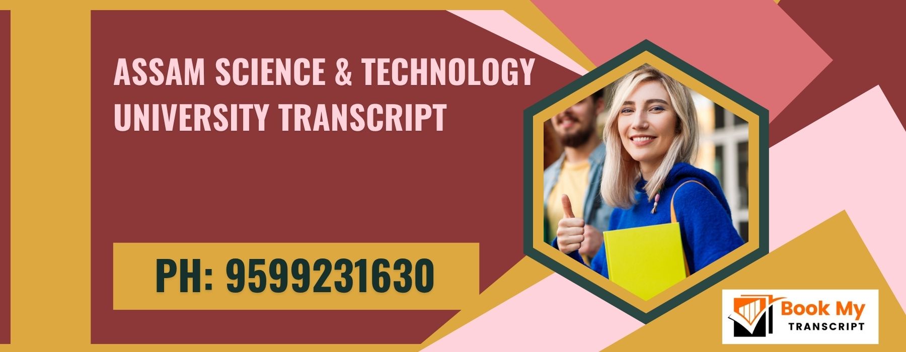 Assam Science & Technology University Transcript, Moi, Degree Certificate 9599231630