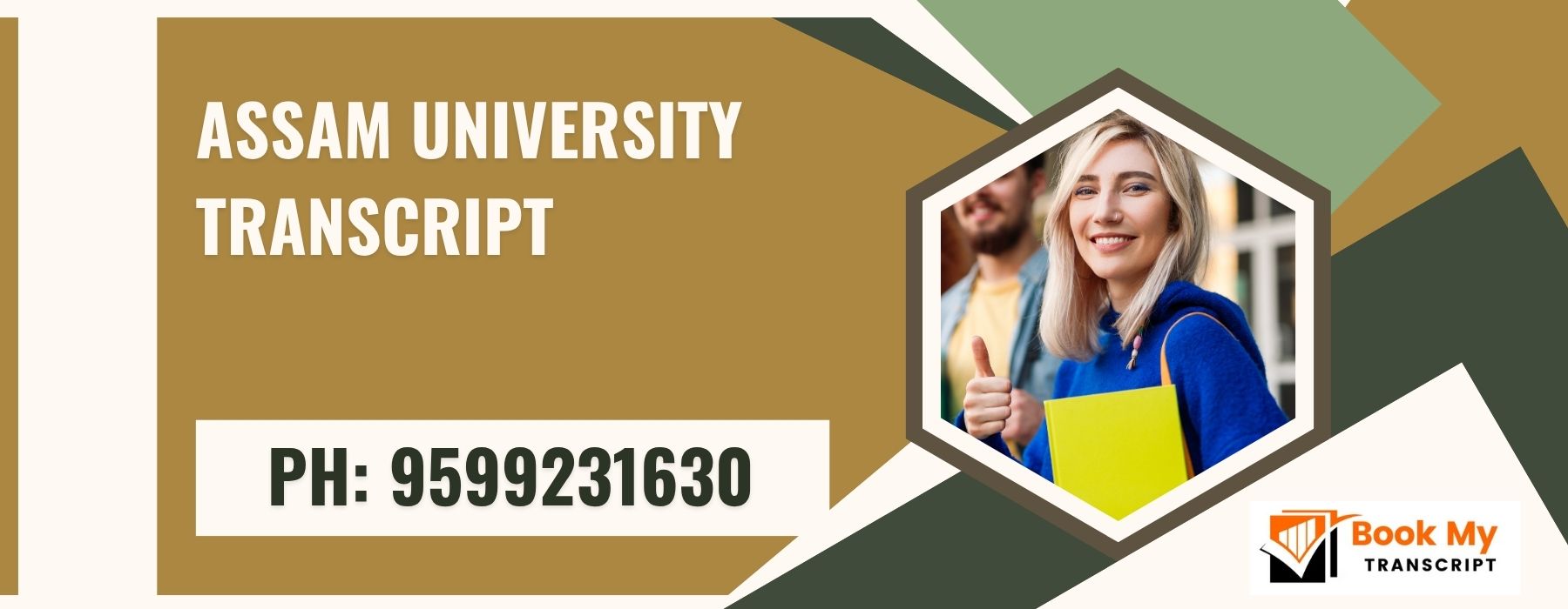 Assam University Transcript, Moi, Degree Certificate 9599231630