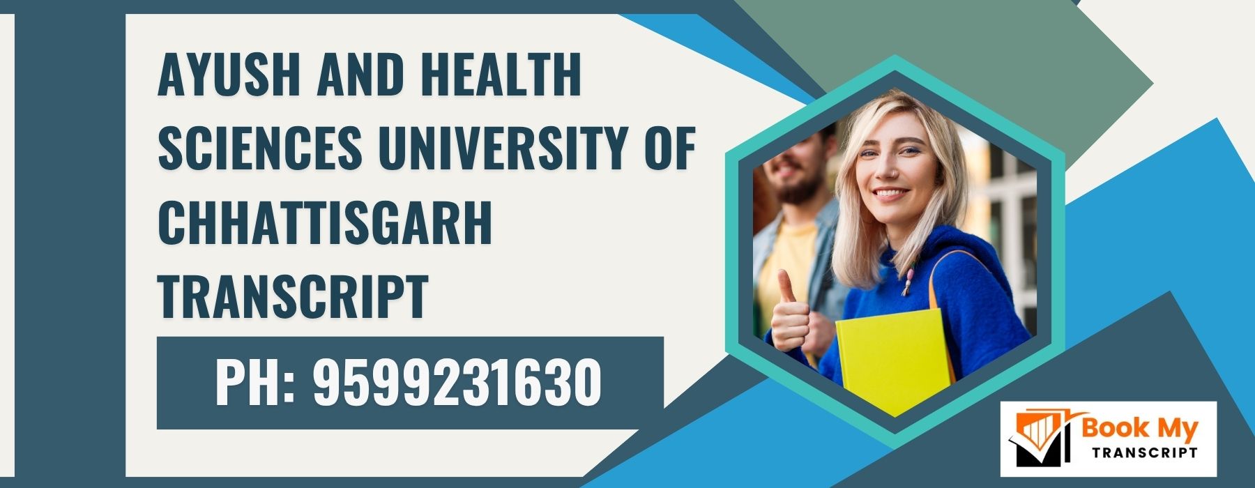 Ayush and Health Sciences University of Chhattisgarh Transcript, Moi, Degree Certificate 9599231630