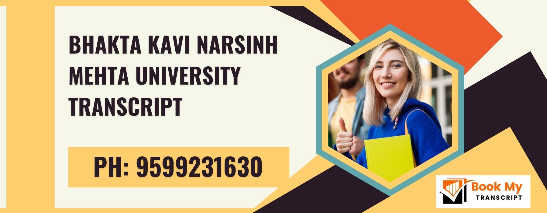Bhakta Kavi Narsinh Mehta University Transcript, Moi, Degree Certificate, 9599231630