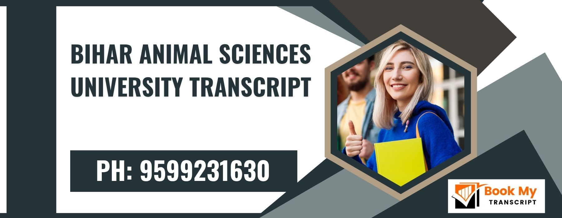 Bihar Animal Sciences University Transcript, Moi, Degree Certificate 9599231630