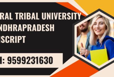Central Tribal University of Andhra Pradesh Transcript, Moi, Degree Certificate  9599231630