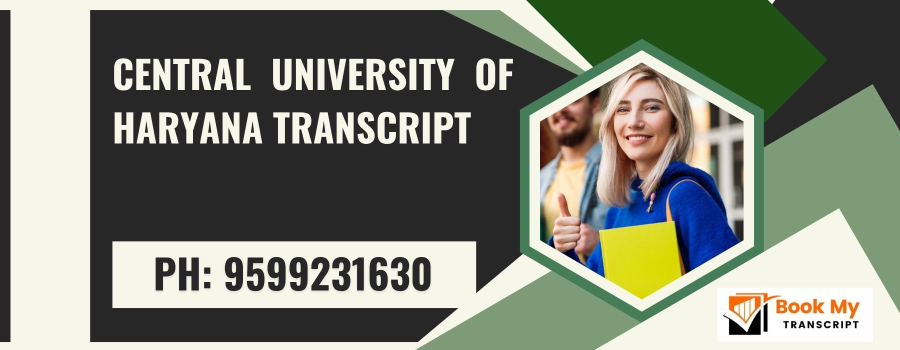 Central University of Haryana Transcript, Moi, Degree Certificate  9599231630