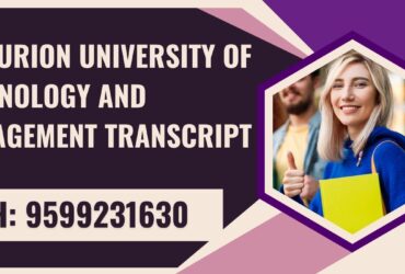 Centurion University of Technology and Management Transcript, Moi, Degree Certificate 9599231630