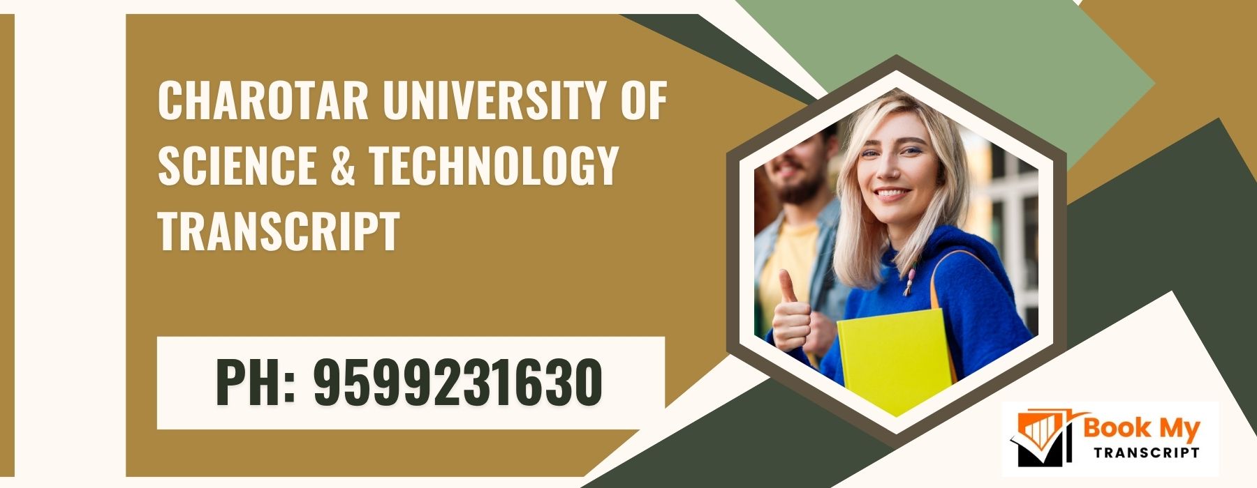 Charotar University of Science & Technology Transcript, Moi, Degree Certificate 9599231630