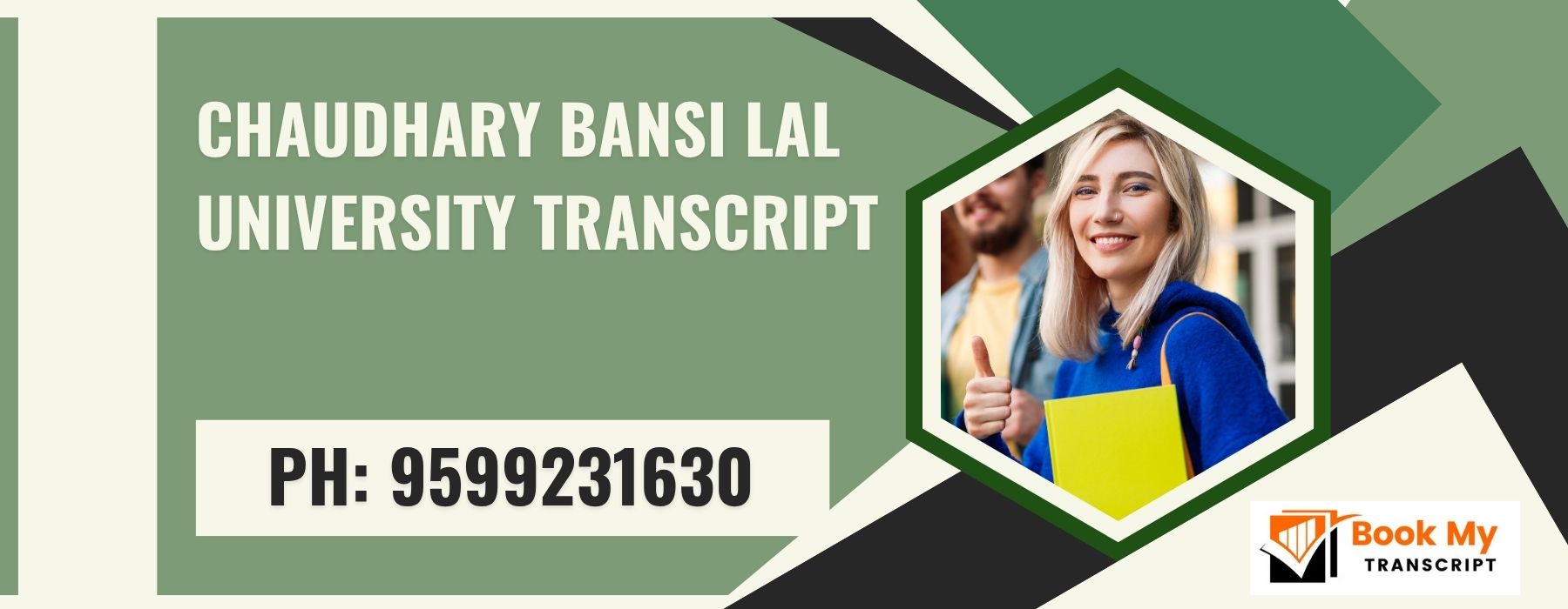 Chaudhary Bansi Lal University Transcript, Moi, Degree Certificate,  9599231630