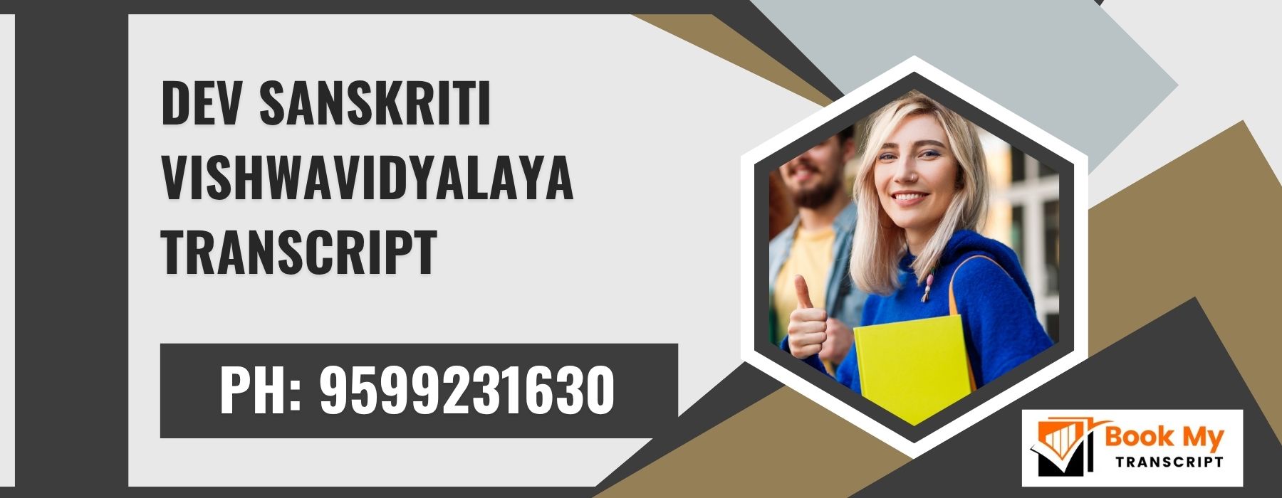 Dev Sanskriti Vishwavidyalaya Transcript, Moi, Degree Certificate, 9599231630