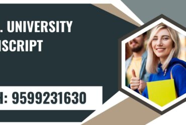 G.l.s. University Transcript, Moi, Degree Certificate, 9599231630