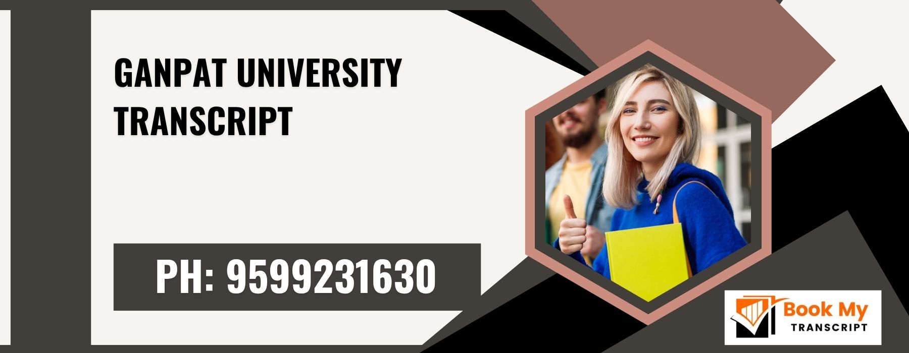Ganpat University Transcript, Moi, Degree Certificate, 9599231630