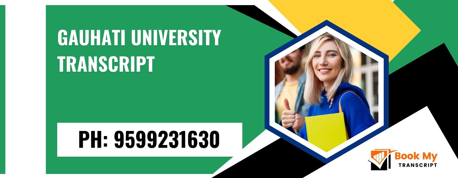 Gauhati University Transcript, Moi, Degree Certificate 9599231630