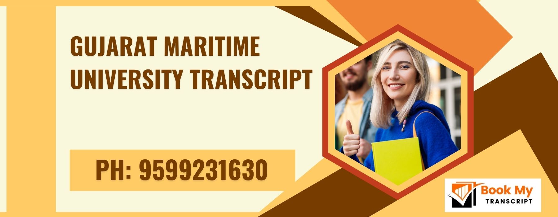 Gujarat Maritime University Transcript, Moi, Degree Certificate,  9599231630