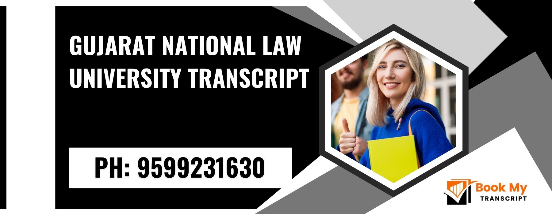 Gujarat National Law University Transcript, Moi, Degree Certificate,  9599231630