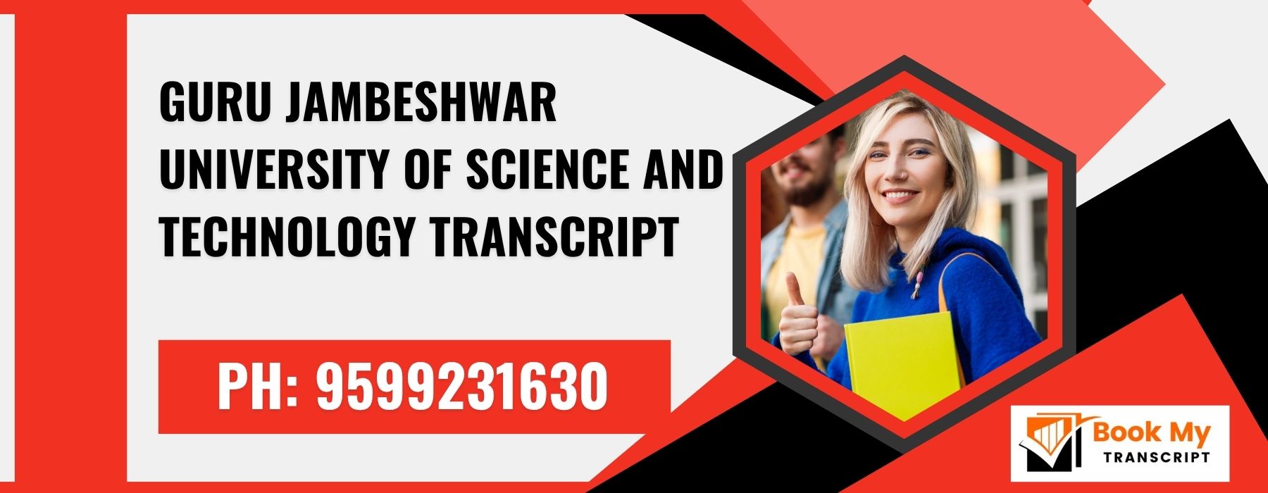 Guru Jambheshwar University of Science and Technology Transcript, Moi, Degree Certificate,  9599231630