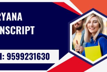 Haryana Transcript, Moi, Degree Certificate, 9599231630