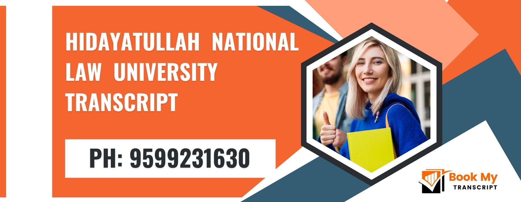 Hidayatullah National Law University Transcript, Moi, Degree Certificate, 9599231630