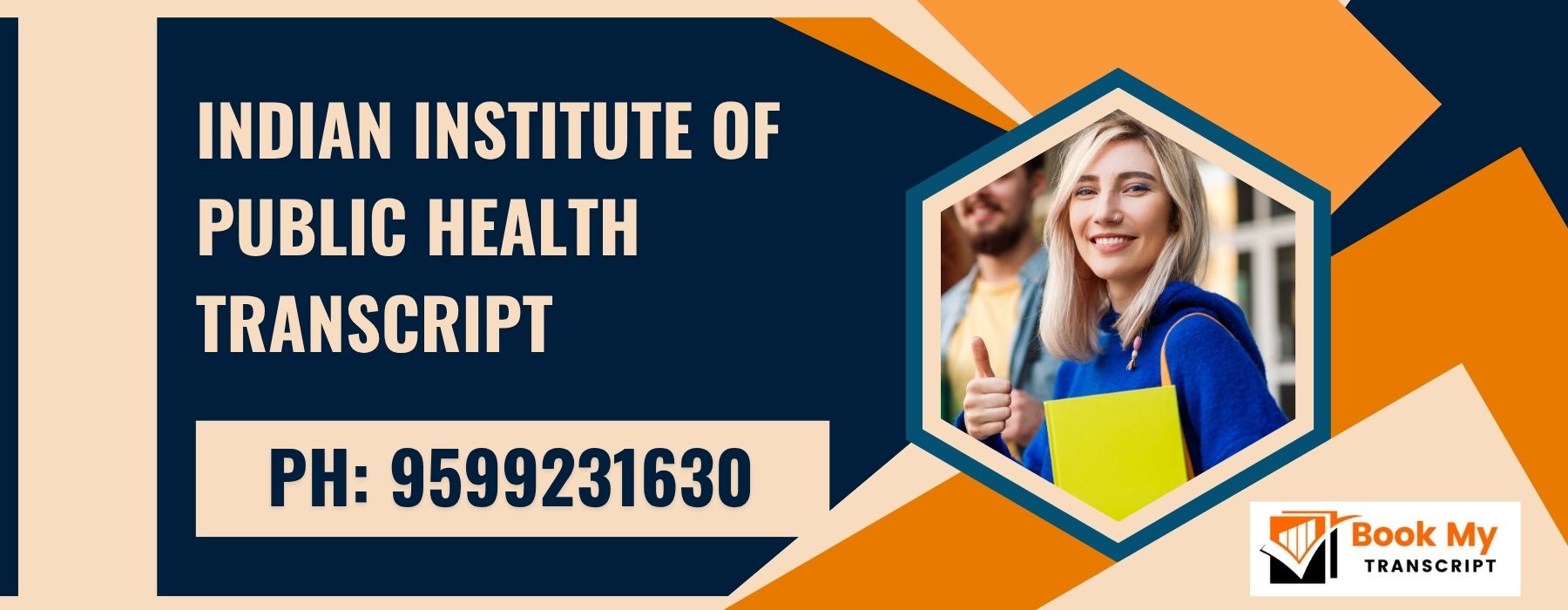 Indian Institute of Public Health Transcript, Moi, Degree Certificate,  9599231630