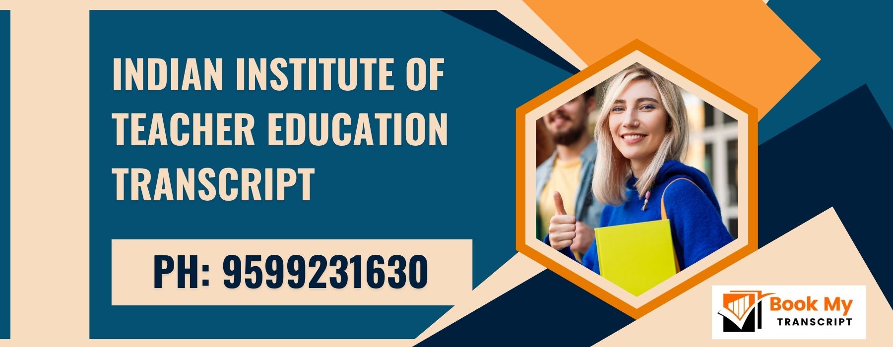 Indian Institute of Teacher Education Transcript, Moi, Degree Certificate,  9599231630