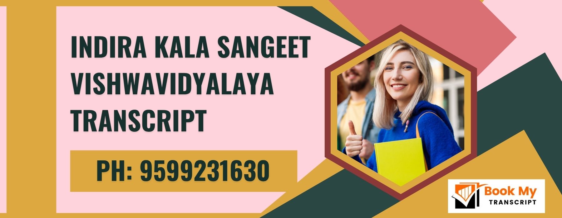 Indira Kala Sangeet Vishwavidyalaya Transcript, Moi, Degree Certificate, 9599231630