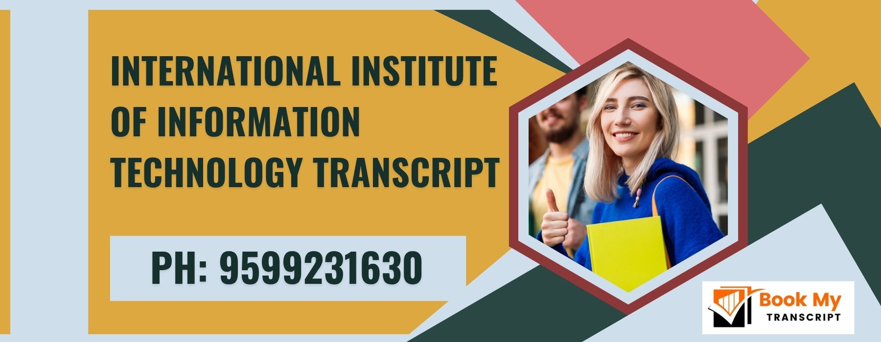 International Institute of Information Technology Transcript, Moi, Degree Certificate 9599231630