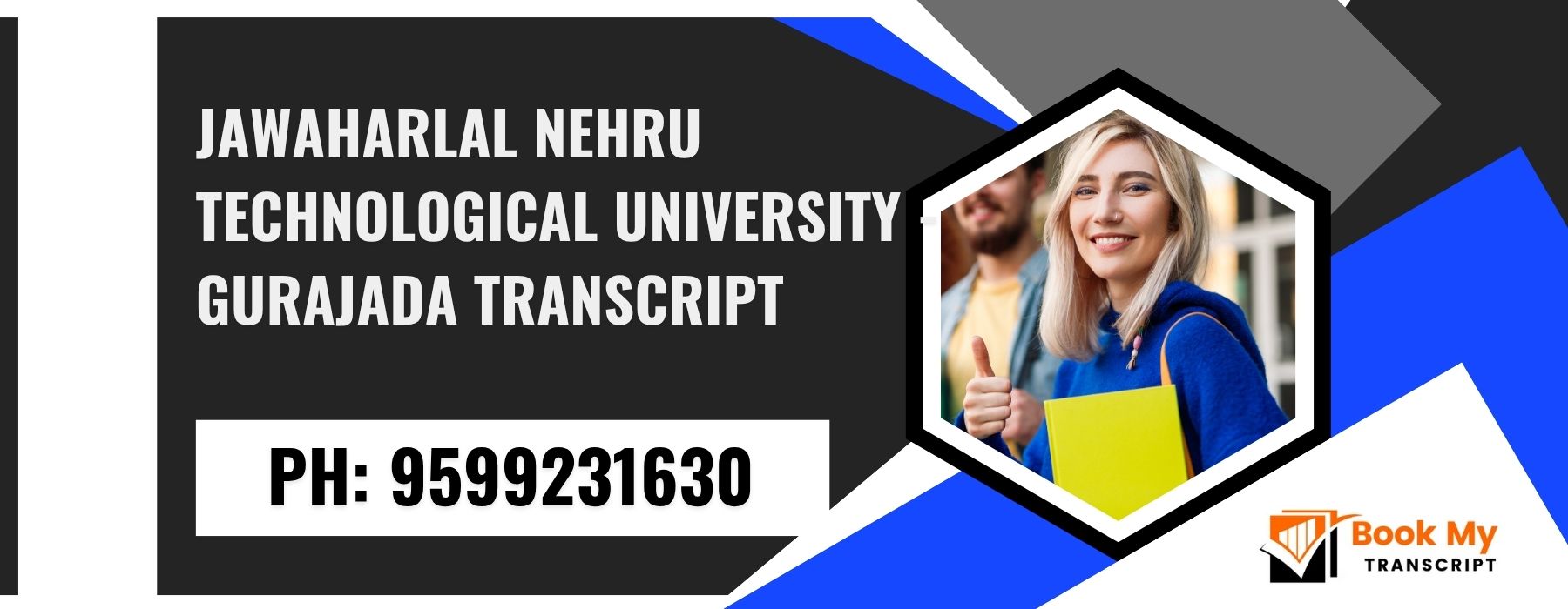 Jawaharlal Nehru Technological University – Gurajada Transcript, Moi, Degree Certificate 9599231630