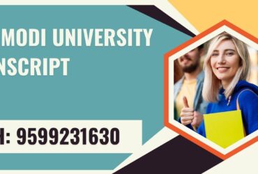 K.k. Modi University Transcript, Moi, Degree Certificate, 9599231630