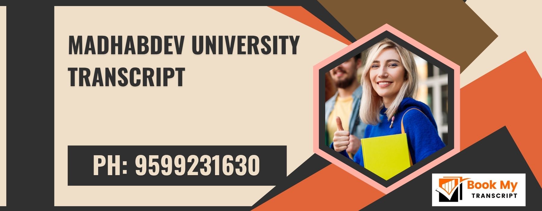 Madhabdev University Transcript, Moi, Degree Certificate, 9599231630