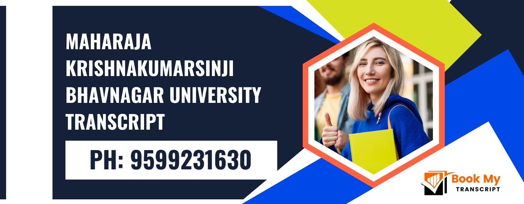 Maharaja Krishnakumarsinji Bhavnagar University Transcript, Moi, Degree Certificate, 9599231630
