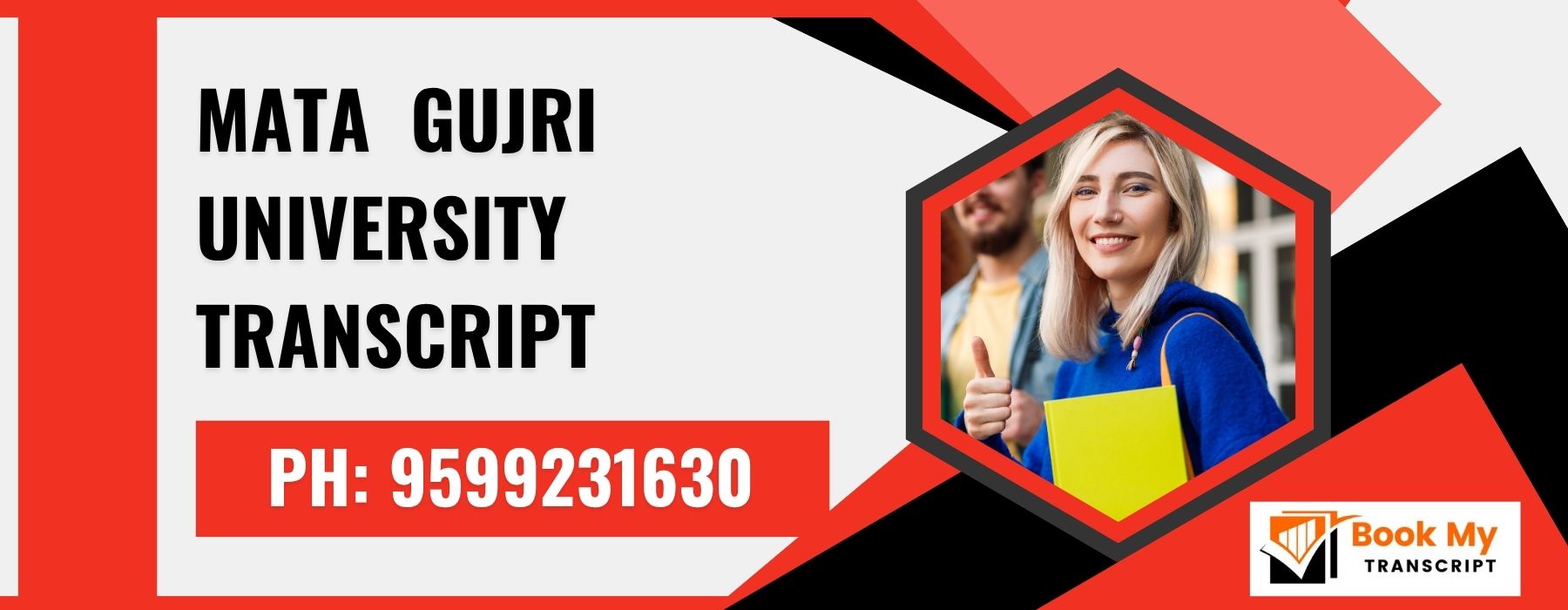 Mata Gujri University Transcript, Moi, Degree Certificate, 9599231630