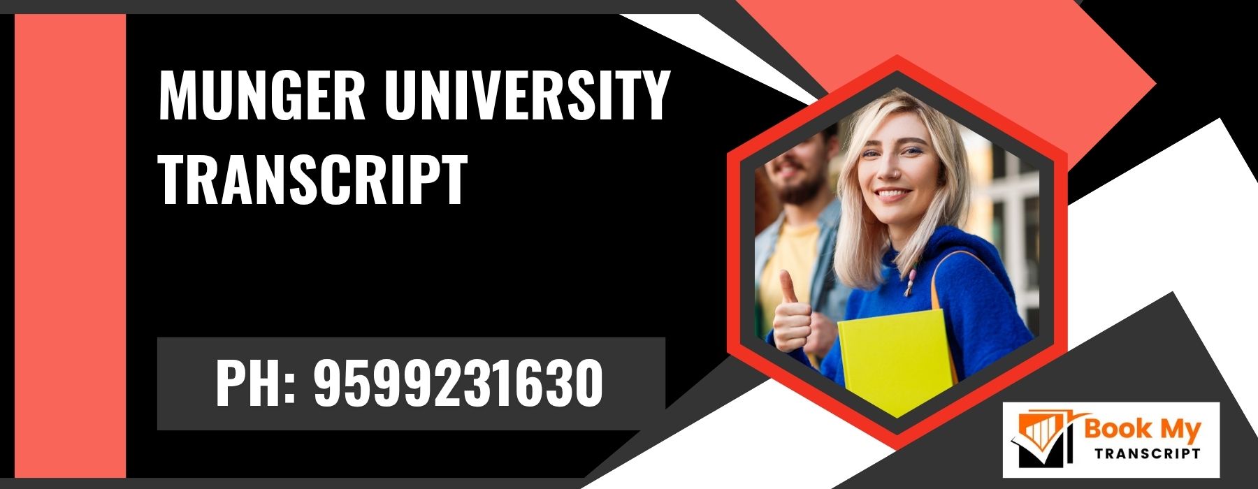 Munger University Transcript, Moi, Degree Certificate,  9599231630