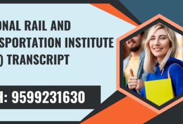 National Rail and Transportation Institute (nrti) Transcript, Moi, Degree Certificate,  9599231630