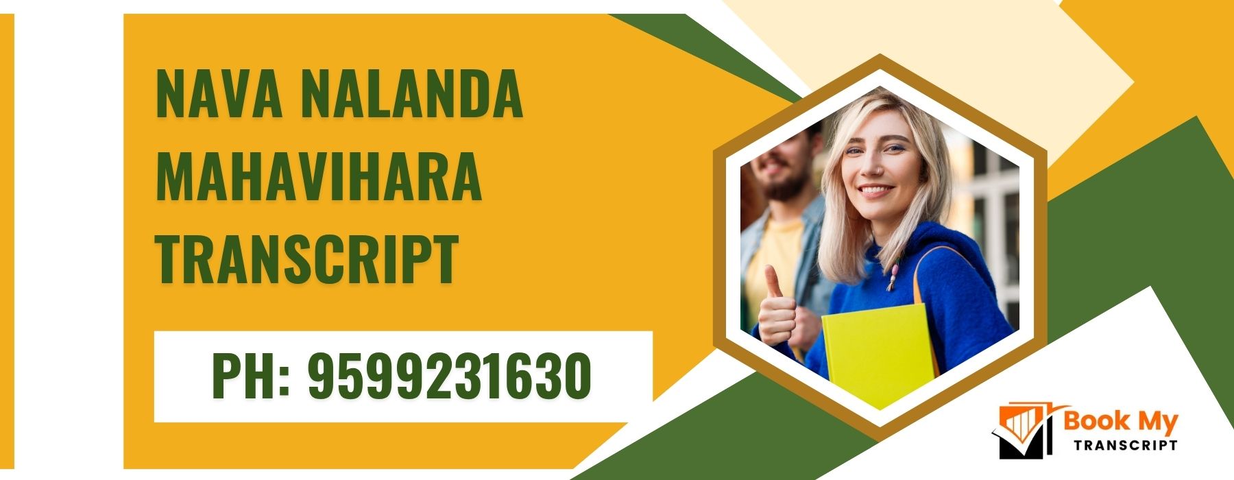 Nava Nalanda Mahavihara Transcript, Moi, Degree Certificate, 9599231630