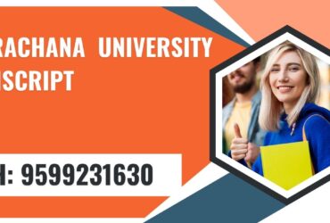 Navrachana University Transcript, Moi, Degree Certificate, 9599231630