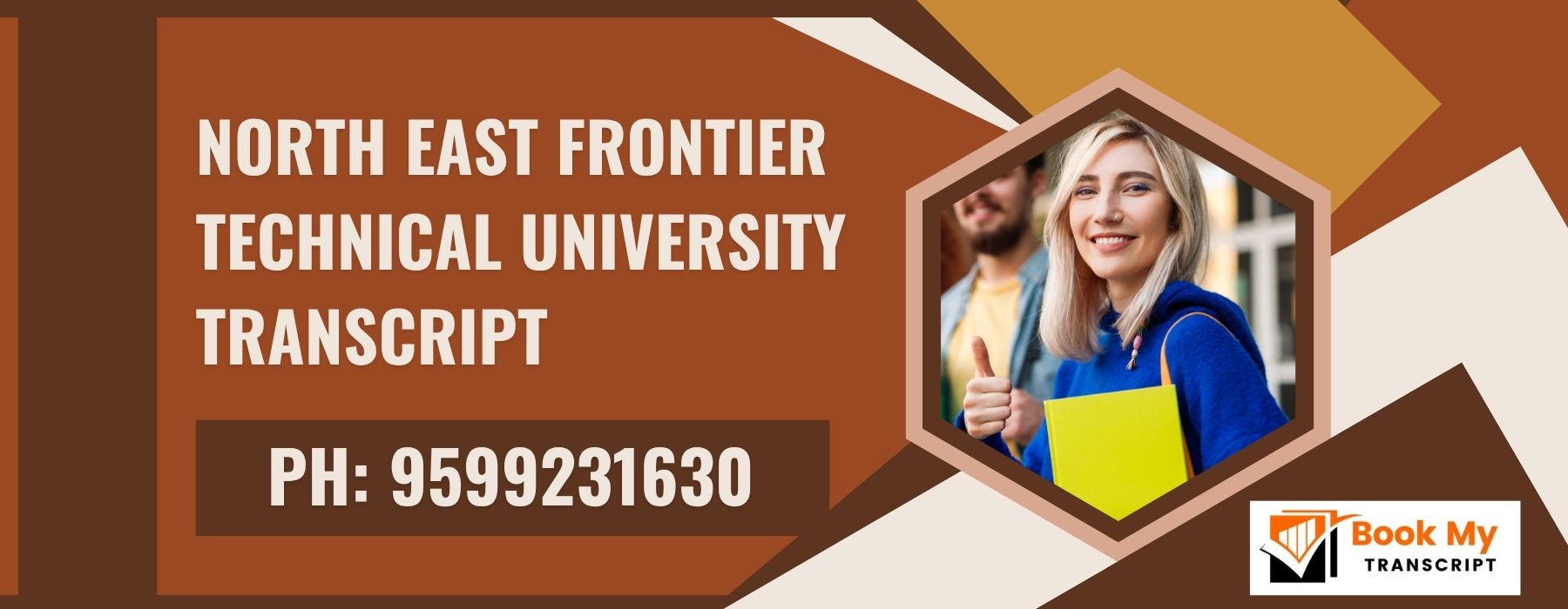 North East Frontier Technical University Transcript, Moi, Degree Certificate 9599231630