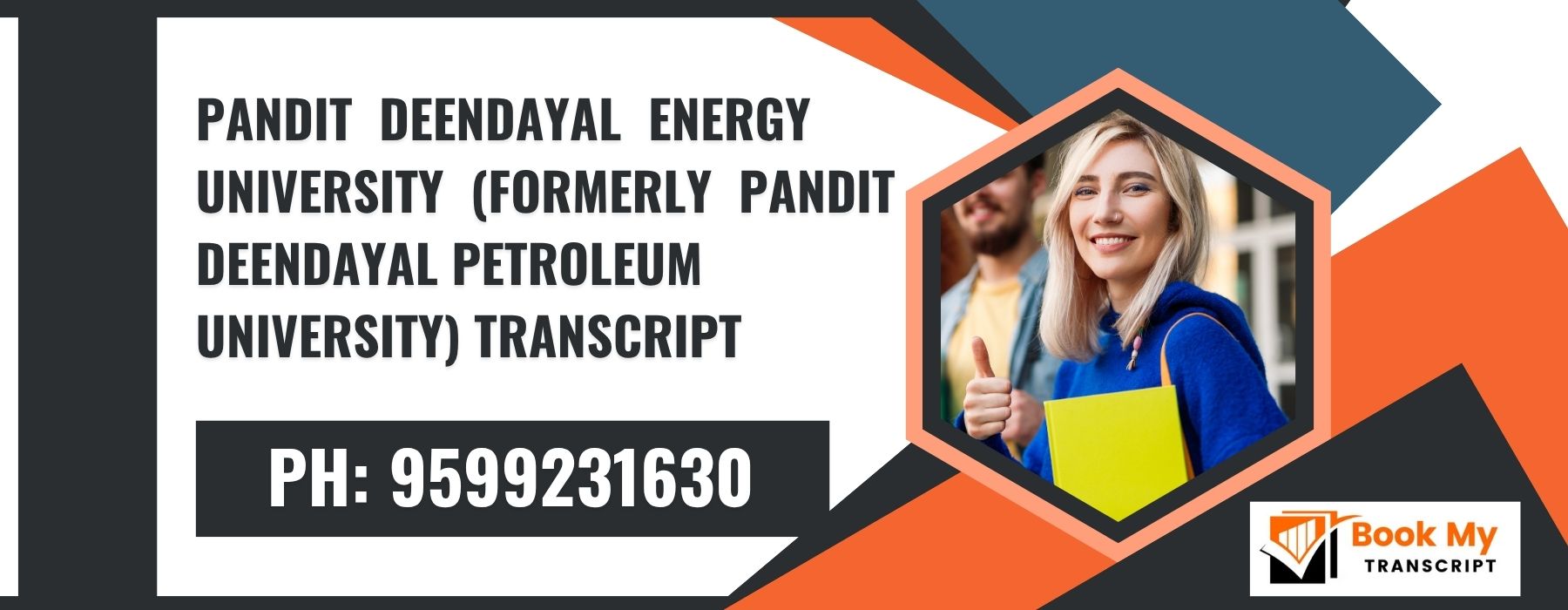 Pandit Deendayal Energy University (formerly Pandit Deendayal Petroleum University) Transcript, Moi, Degree Certificate, 9599231630