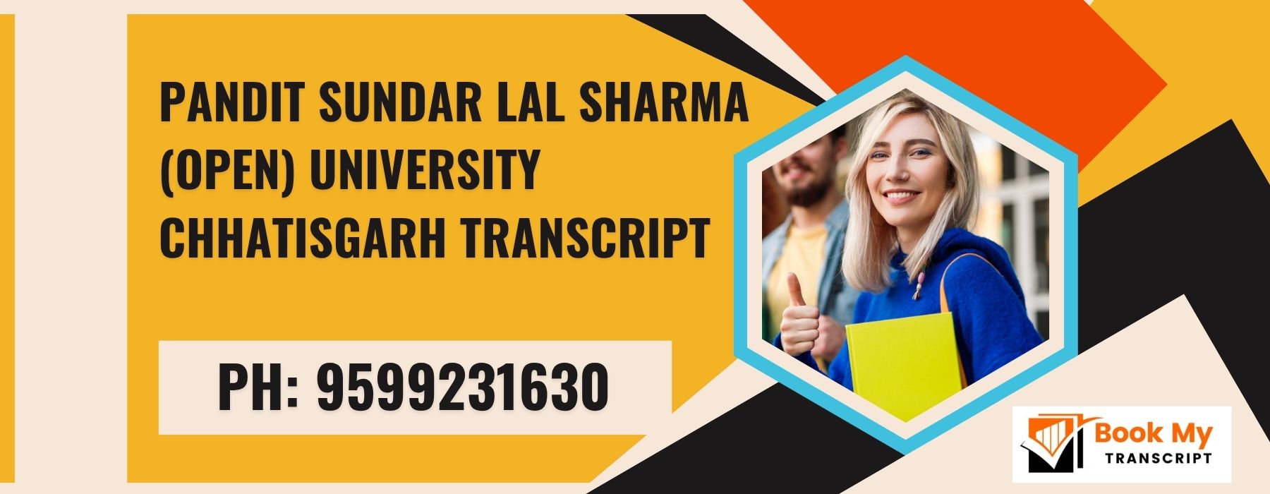 Pandit Sundar Lal Sharma (open) University Chhattisgarh Transcript, Moi, Degree Certificate 9599231630