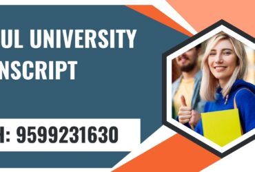 Parul University Transcript, Moi, Degree Certificate,  9599231630