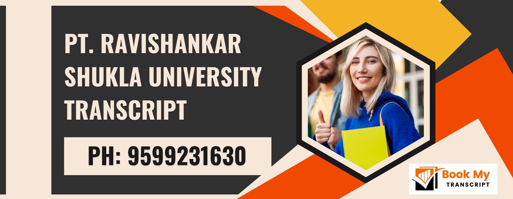 Pt. Ravishankar Shukla University Transcript, Moi, Degree Certificate 9599231630
