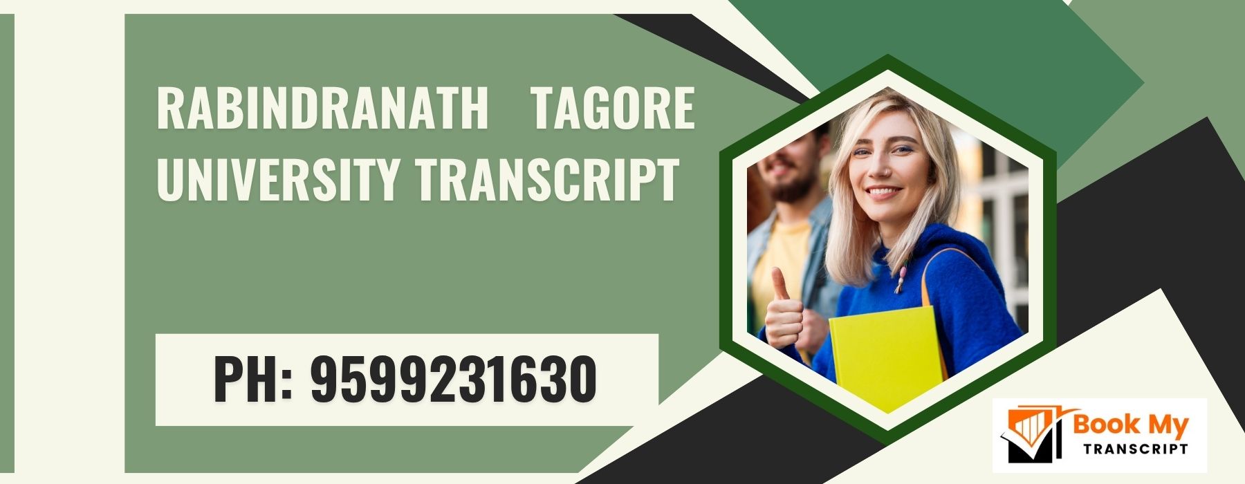 Rabindranath Tagore University Transcript, Moi, Degree Certificate 9599231630