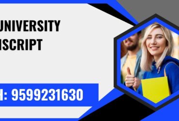 Rai University Transcript, Moi, Degree Certificate, 9599231630