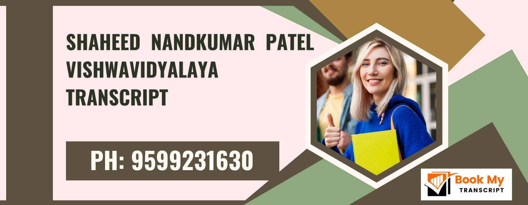 Shaheed Nandkumar Patel Vishwavidyalaya Transcript, Moi, Degree Certificate 9599231630